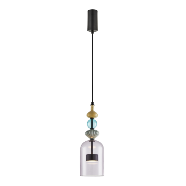 Pendul negru suspendat Arte – LED 12W 3000K 1399Lm IP20 D135