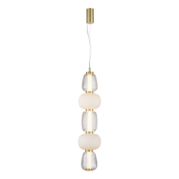 Pendul auriu Caro – LED 40W 3000K 5032Lm IP20 D170