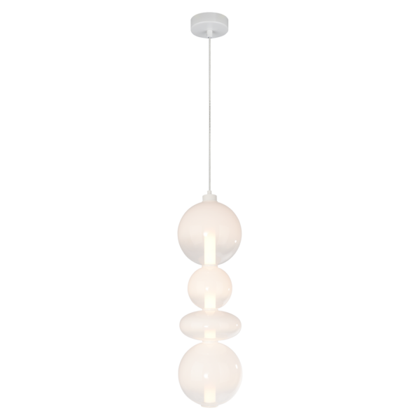 Pendul alb Daphne – LED 36W 3000K 4619Lm IP20 D200