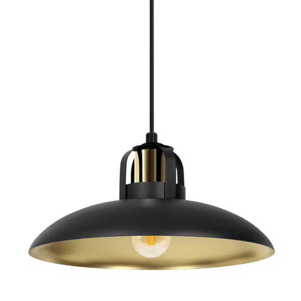 Pendul Felix, negru/auriu, 1XE27 Milagro MLP8906
