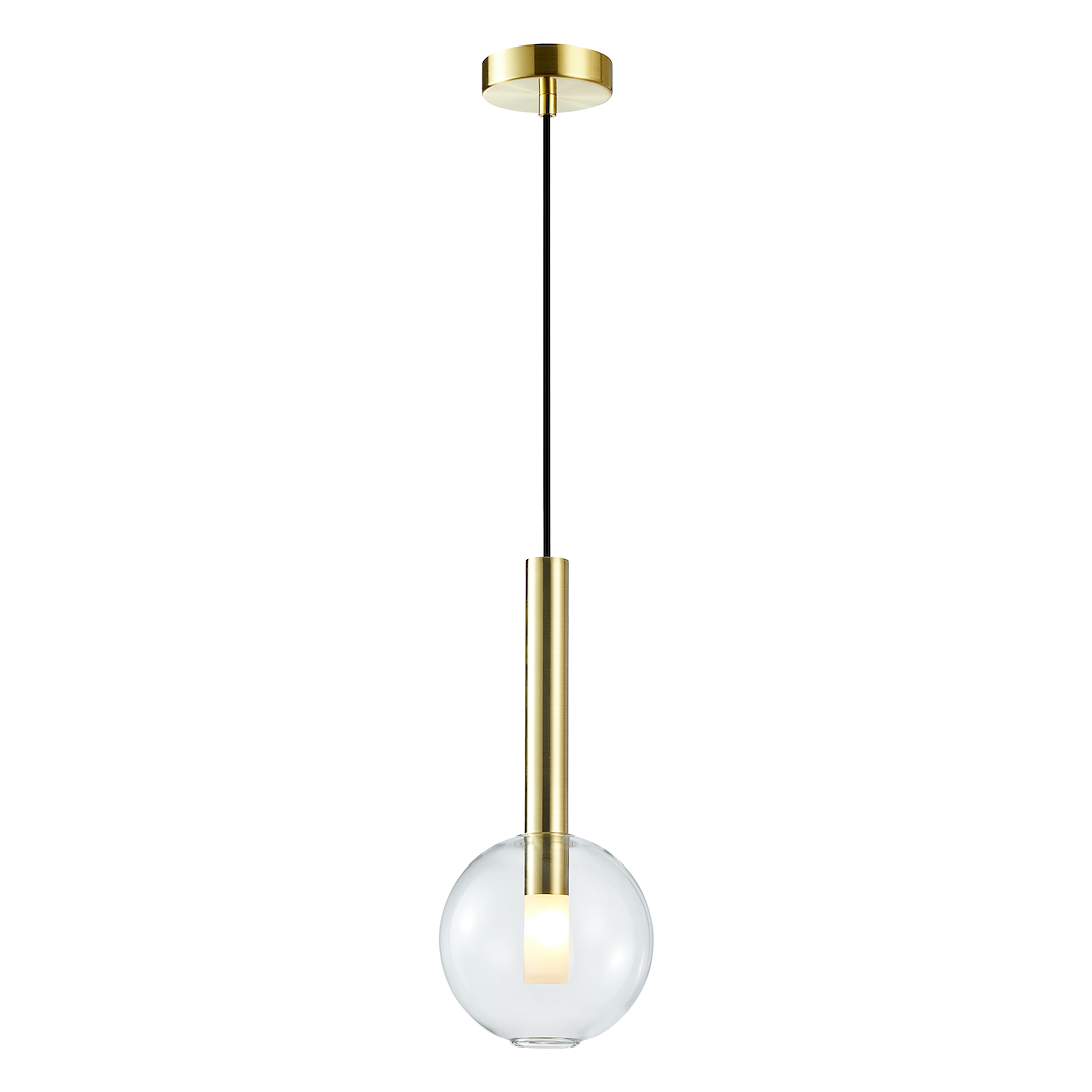 Pendul auriu Niko – G9 1X9W IP20 D150