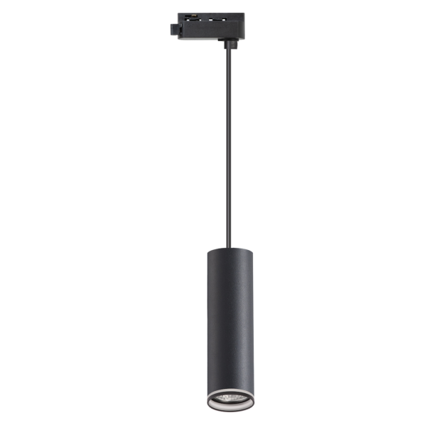 Pendul pentru sina Pipe Ring, negru, 1xGU10, Milagro ML2077