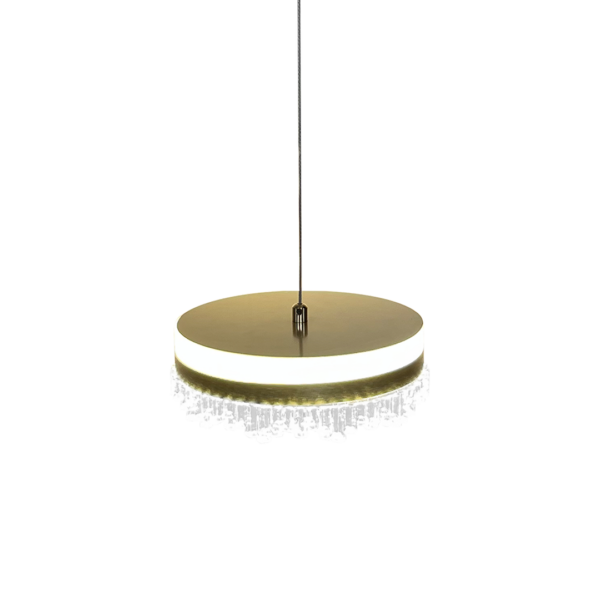 Pendul Preciosa, 25W LED, 4000k, Gold Milagro ML0998