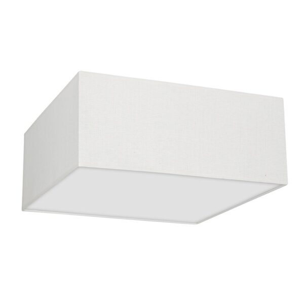 Plafoniera Albion, alb/bumbac, 3XE27 Milagro MLP7507