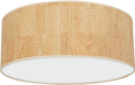 Plafoniera Cork, alb/pluta, 3XE27, Ø50cm Milagro MLP7521