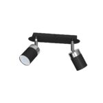 Plafoniera Joker, negru/chrom 2XGU10 Milagro MLP911