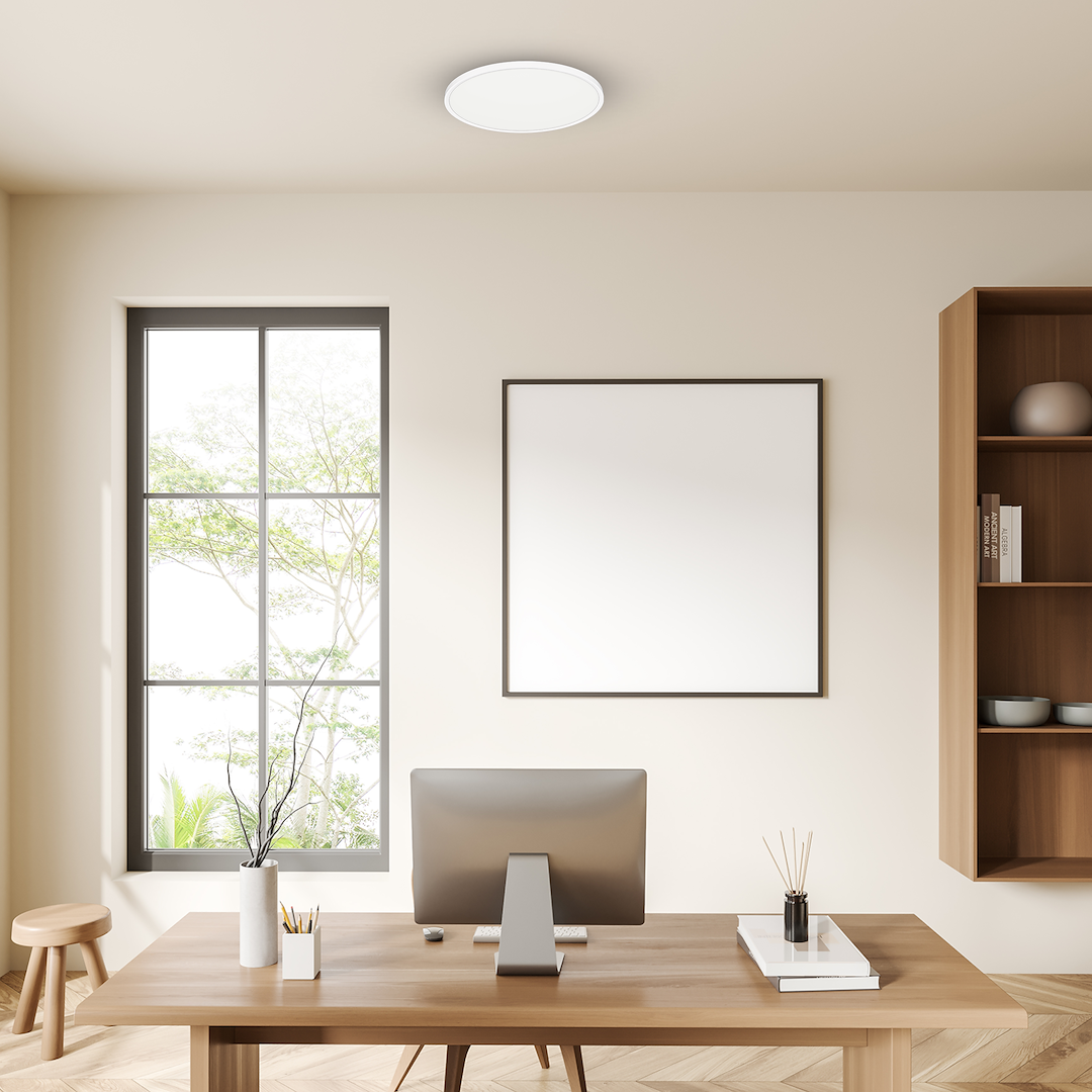Plafoniera LED alba Maq – 32W 3000K, 4000K, 6500K 3400Lm IP40 D400