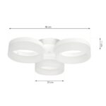 Plafoniera Ring, 36W LED Milagro ML166
