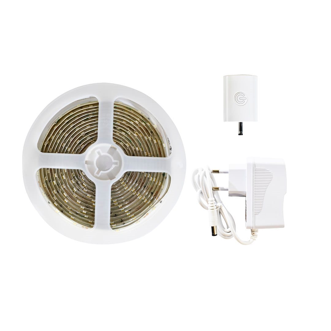 Set banda LED 3 m cu senzor tactil + alimentator, 4000K Milagro EKZ0668