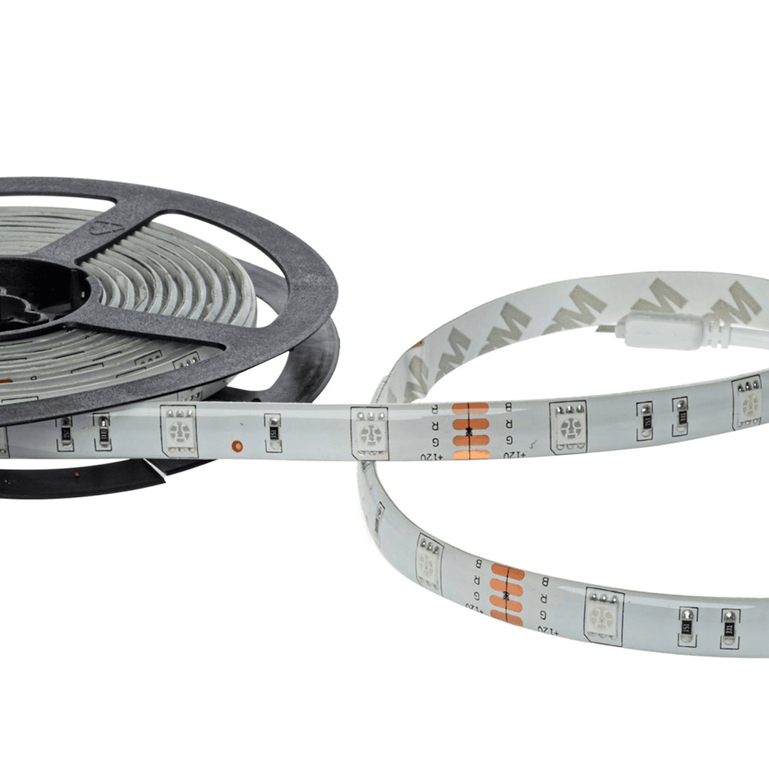 Set banda LED RGB 3 m, IP65, controler + telecomanda Milagro EKZ2857