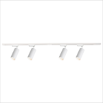 Set spoturi Mica pentru sina, 4XGU10, alb, 1,5 m Milagro ML1151