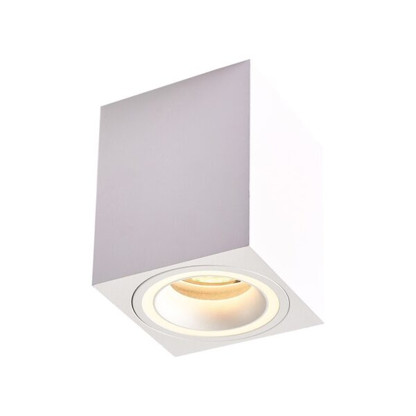 Spot Bima Ring patrat, alb, 1xGU10 Milagro ML7684