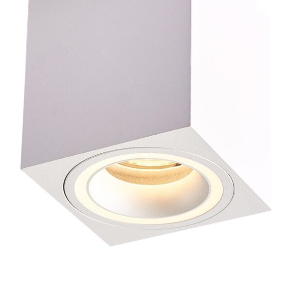 Spot Bima Ring patrat, alb, 1xGU10 Milagro ML7684