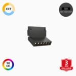 Spot liniar orientabil pentru șină magnetică, cu putere de 6W, flux luminos de 440 lumeni și lungime de numai 110 mm