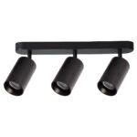 Spot Pipe, 3xGU10, negru Milagro ML1162