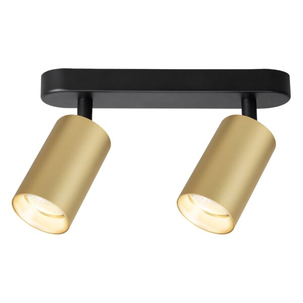 Spot Pipe, auriu 2XGU10 Milagro ML1161