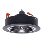 Spot Redondo, negru 1XAR111 GU11 Milagro ML5696