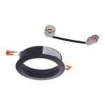 Spot Redondo, negru 1XAR111 GU11 Milagro ML5696