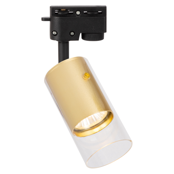Spot Ricky pentru sina, auriu, 1xGU10 Milagro ML0690