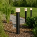 Stalp de gradina Mia Garden, 1xE27, IP44, 80cm Milagro EKO1707