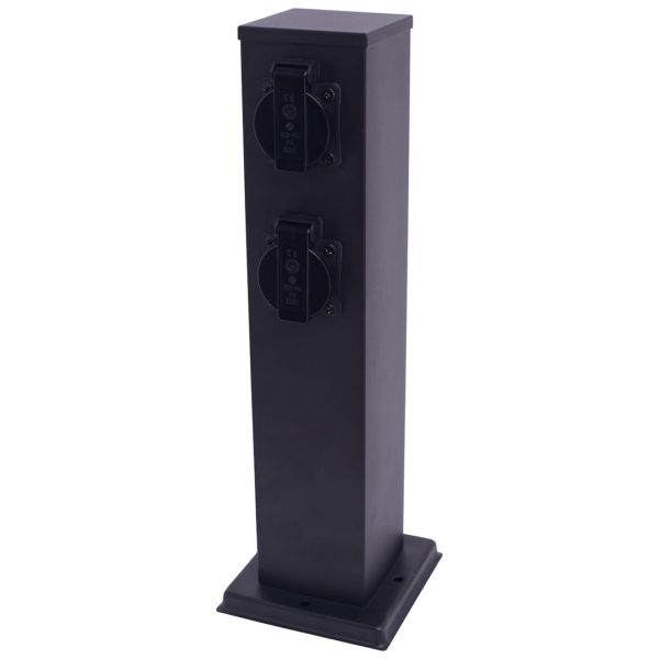 Stalp electric de gradina 40cm 2 prize 16A Milagro EKO0432