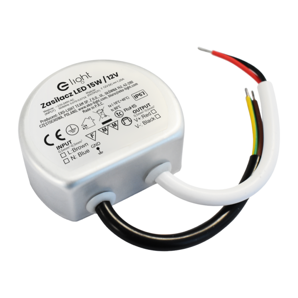 Sursa de alimentare 15W IP67 Milagro EKZAS0235