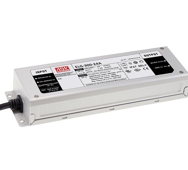 Sursa de alimentare LED, 264W, 12V, 11–22A, 100–305VAC, 142–431VDC, IP67 Milagro PS-ELG-300-12A