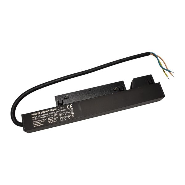 Sursa de alimentare SLIM pentru sina magnetica 20 mm, 100W, 48V Milagro EKZAS6637