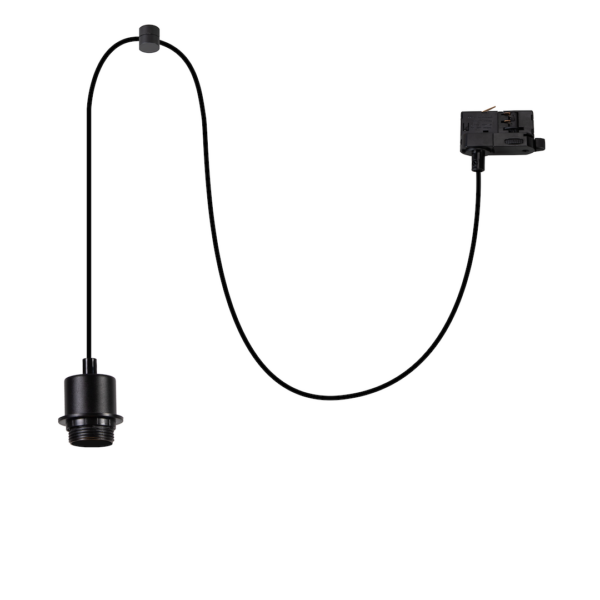 Suspensie pentru sina suspendata, neagra, 1xE27, 3 circuite Milagro ML2280