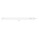 Tub LED  premium 15,5W 2500lm 4000K 120 cm, garantie 5 ani Milagro EK8549
