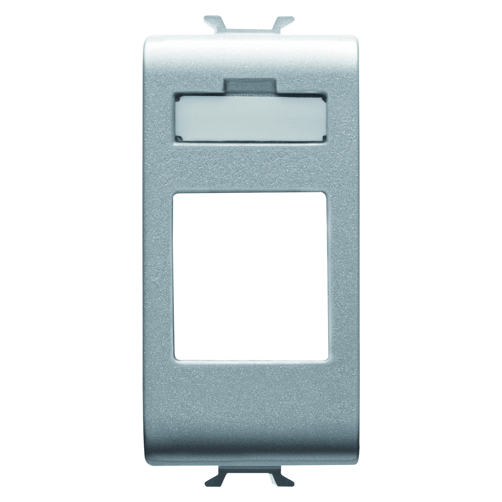 Adaptor pentru Conectori de Date Carcasa - Tip Amp/Mufa Trapezoidala - 1 Modul - Titan - CHORUSMART