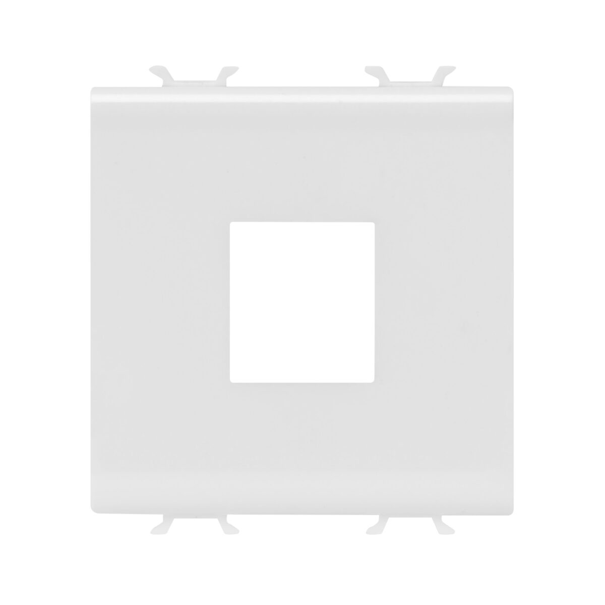 Adaptor pentru Conectori de Date Carcasa – Tip Amp/Mufa Trapezoidala – 2 Module – Alb Lucios – CHORUSMART Adaptor pentru Conectori de Date Carcasa - Tip Amp/Mufa Trapezoidala - 2 Module - Alb Satinat - CHORUSMART
