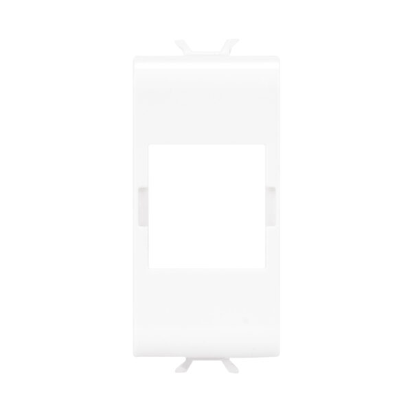 Adaptor pentru Conectori de Date Carcasa - Tip Systimax Commscope - 1 Modul - Alb Satinat - CHORUSMART