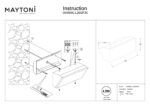 Aplica de exterior Brick Maytoni O436WL-L20GF3K