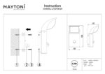Aplica de exterior Stock Maytoni O446WL-L7GF3KSR