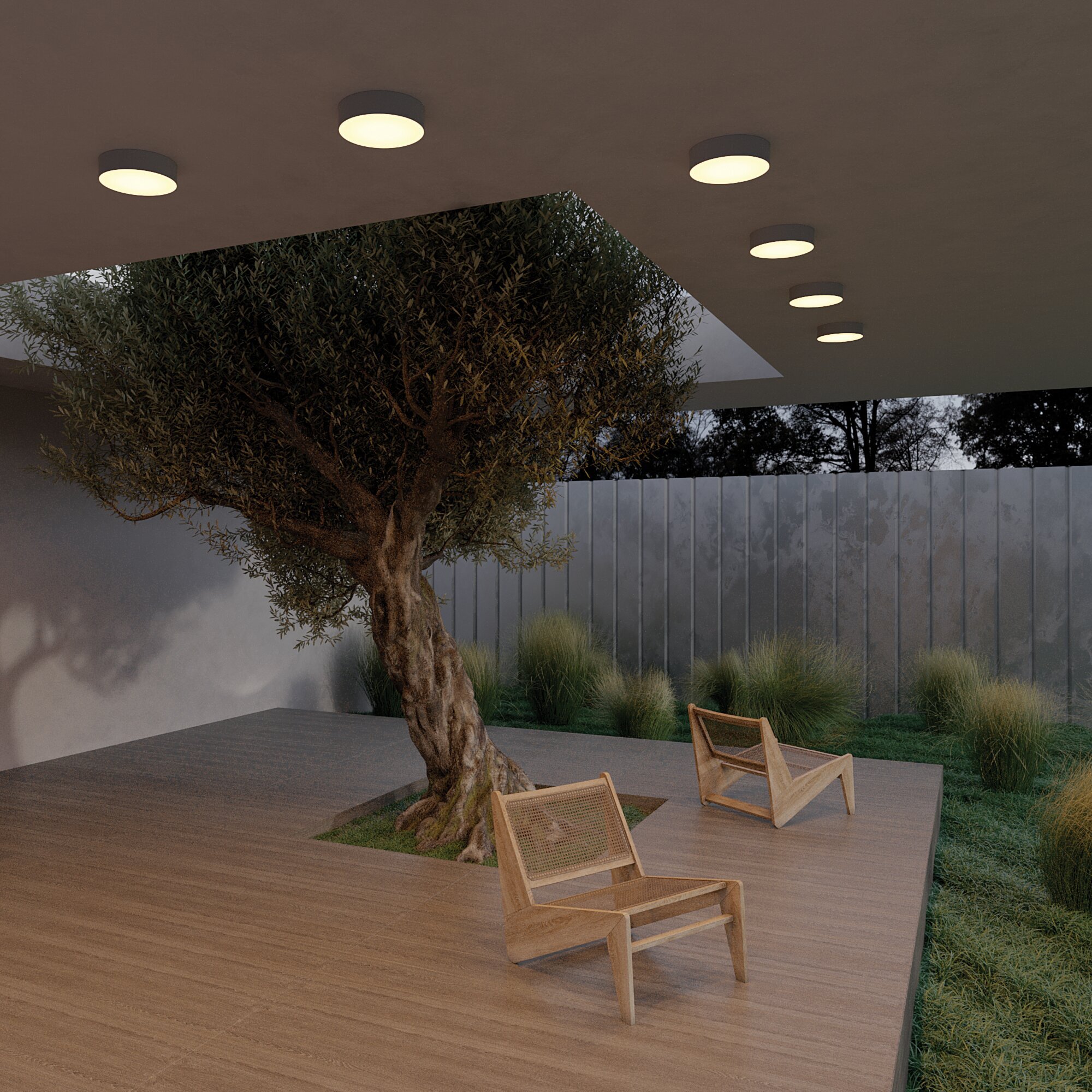 Aplica de exterior Zon IP Maytoni O431CL-L30B3K