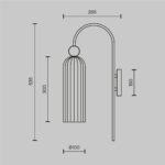 Aplica de perete Antic Maytoni MOD302WL-01W