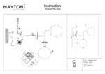 Aplica de perete Erich Maytoni MOD221WL-02G