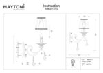 Aplica de perete Grace Maytoni ARM247-01-G