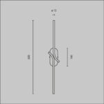 Aplica de perete Renaissance Maytoni MOD256WL-L5BS3K1
