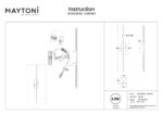 Aplica de perete Renaissance Maytoni MOD256WL-L5BS3K1