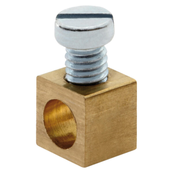 Borna de Alama pentru Conductorul de Impamantare Al Liniei Through - 4MM² - Fixare pe Conductorul de Impamantare Actionat Sub Presiune