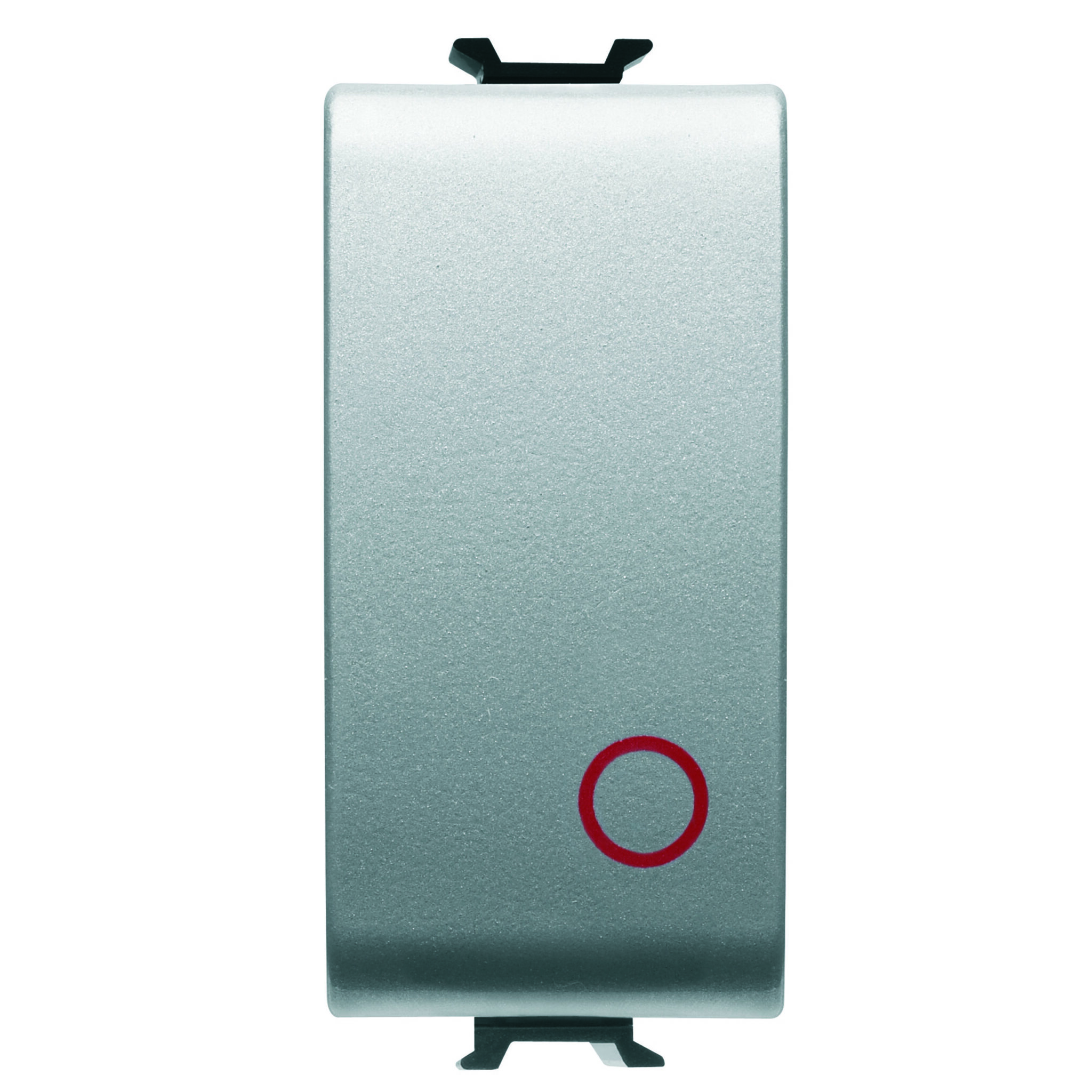 Buton 1P 250V Nc 16A  Simbol 0 Rosu - 1 Modul - Titan - CHORUSMART