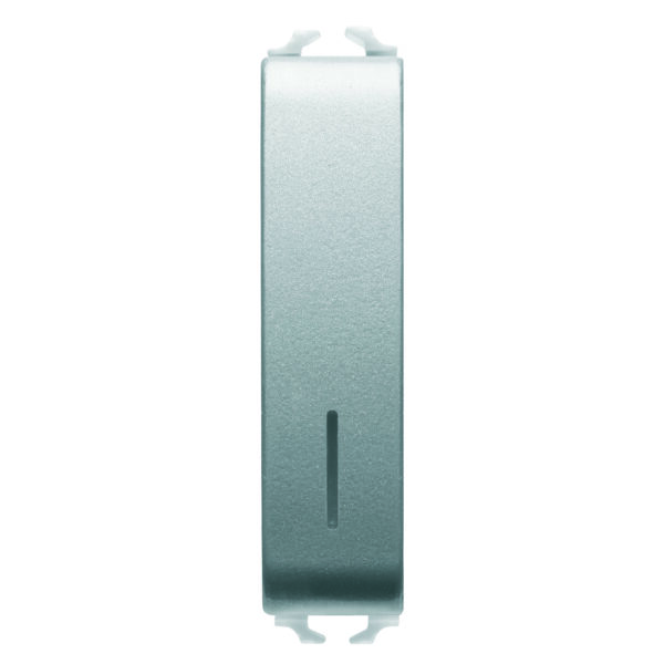 Buton 1P 250V NO 10A Iluminabil - Cu Difuzor - 1/2 Modul - Titan - CHORUSMART
