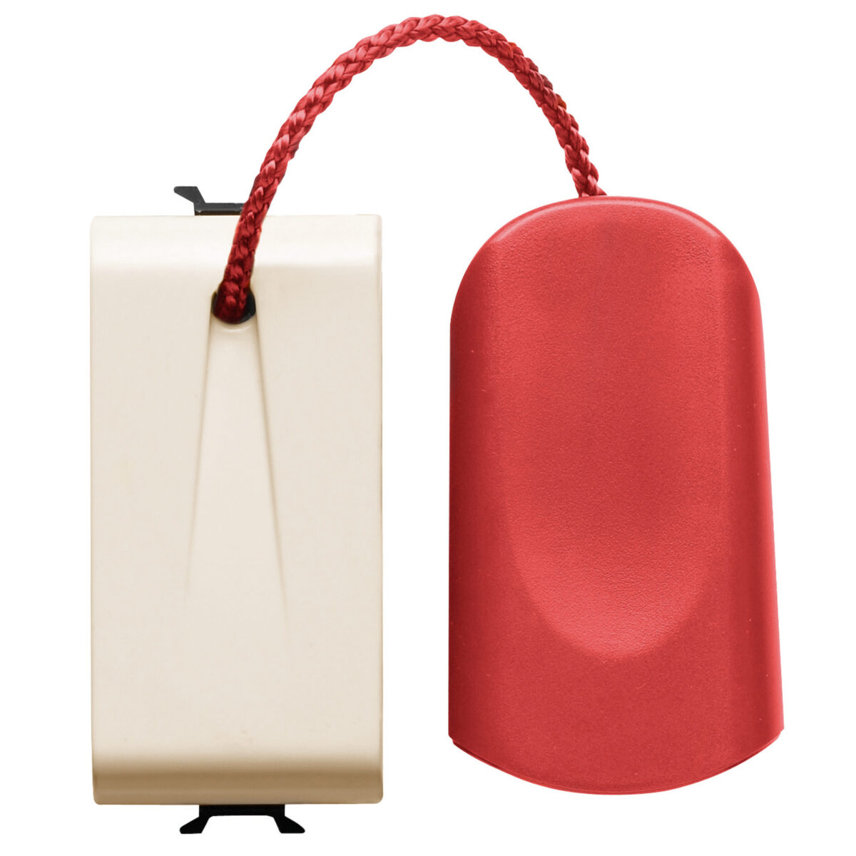 Buton 1P 250V NO 16A - Cordon de Tragere - 1 Modul - Ivory - CHORUSMART