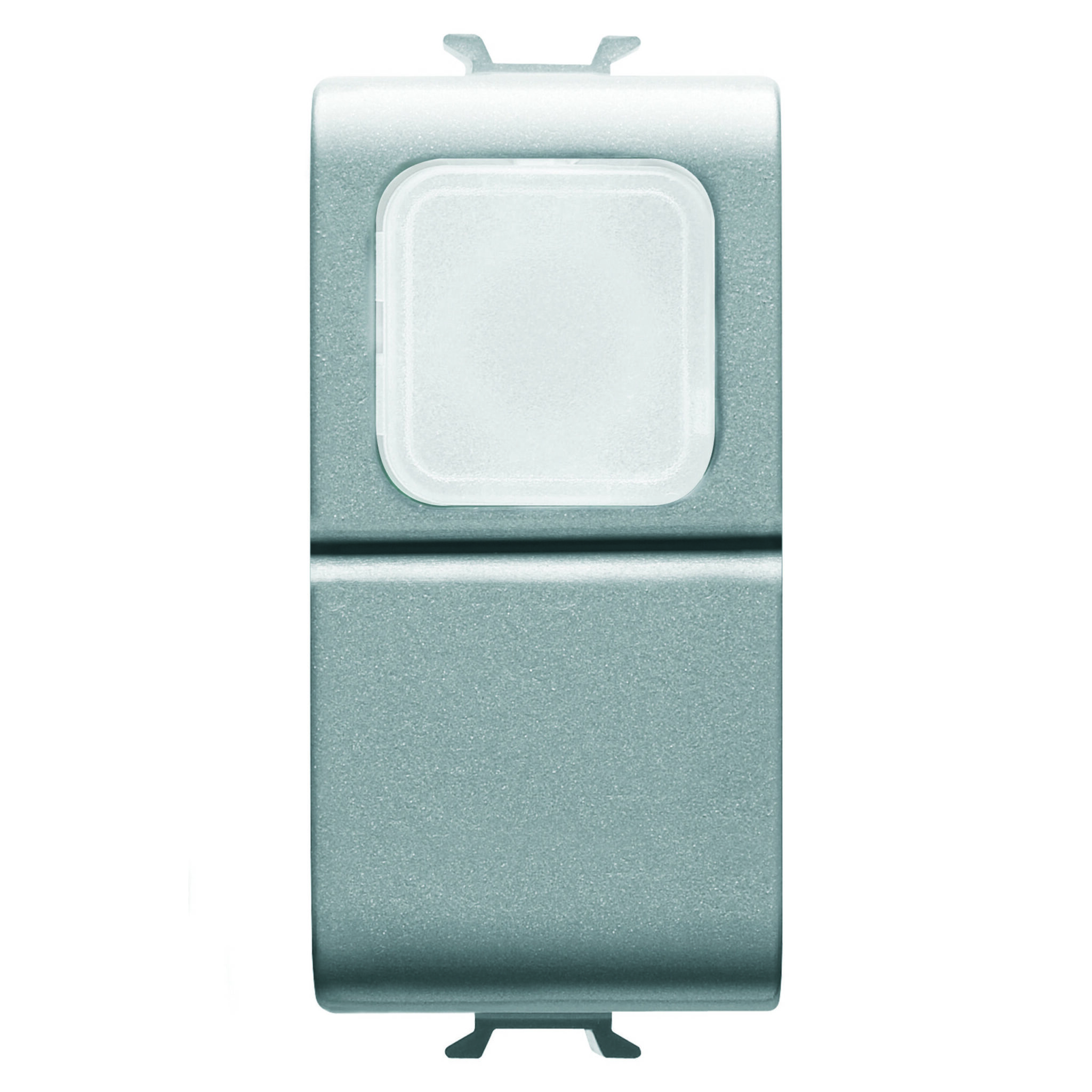 Buton 1P 250V NO 16A - Difuzor Opal - 1 Modul - Titan - CHORUSMART