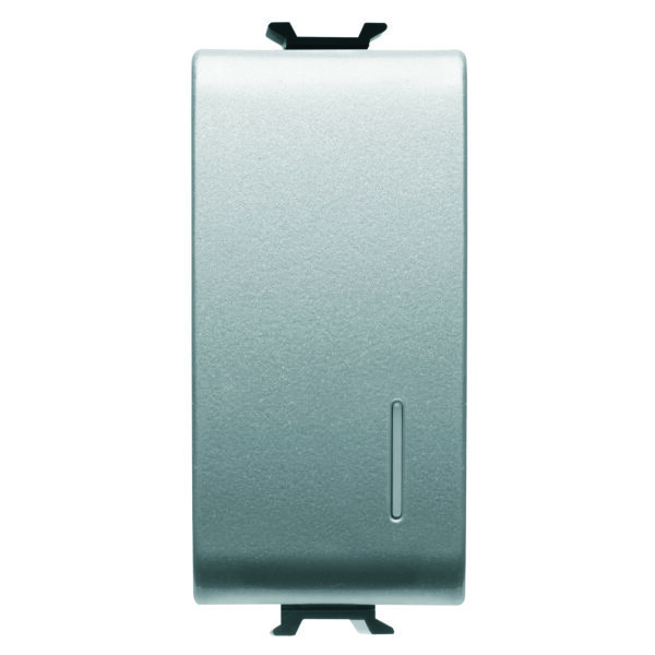 Buton Electronic Soft-click - Iluminat din Spate - Cu Difuzor - Pentru Interfete Contacte Magistrala - 1P fara Potential - 1 Modul - Titan - CHORUSMART