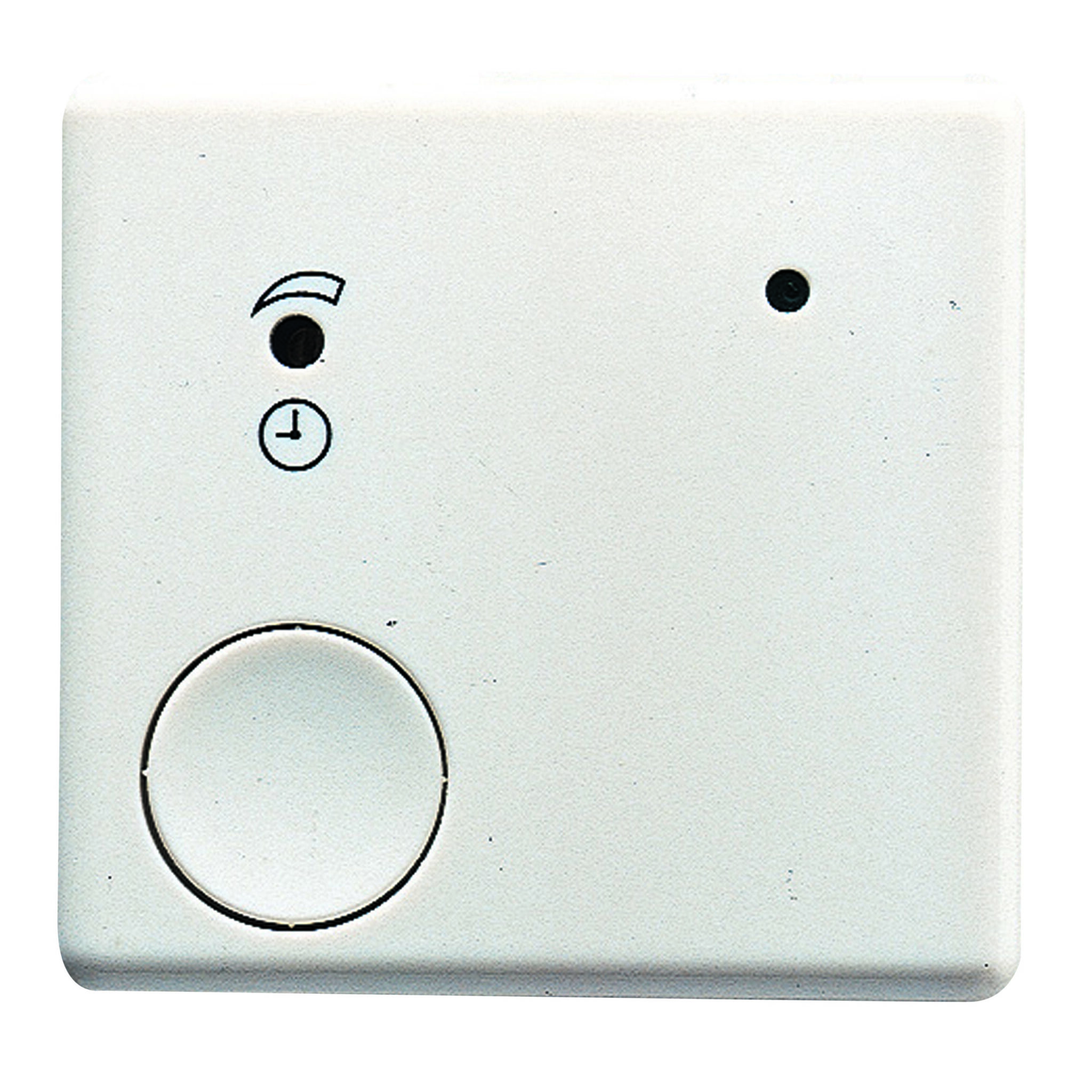 Buton Electronic Temporizat cu Intrare pentru Telecomanda - 30S-15MIN. - 2 Module - Alb Sistem