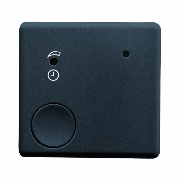 Buton Electronic Temporizat cu Intrare pentru Telecomanda - 30s-15min. - 2 Module - Sistem Negru
