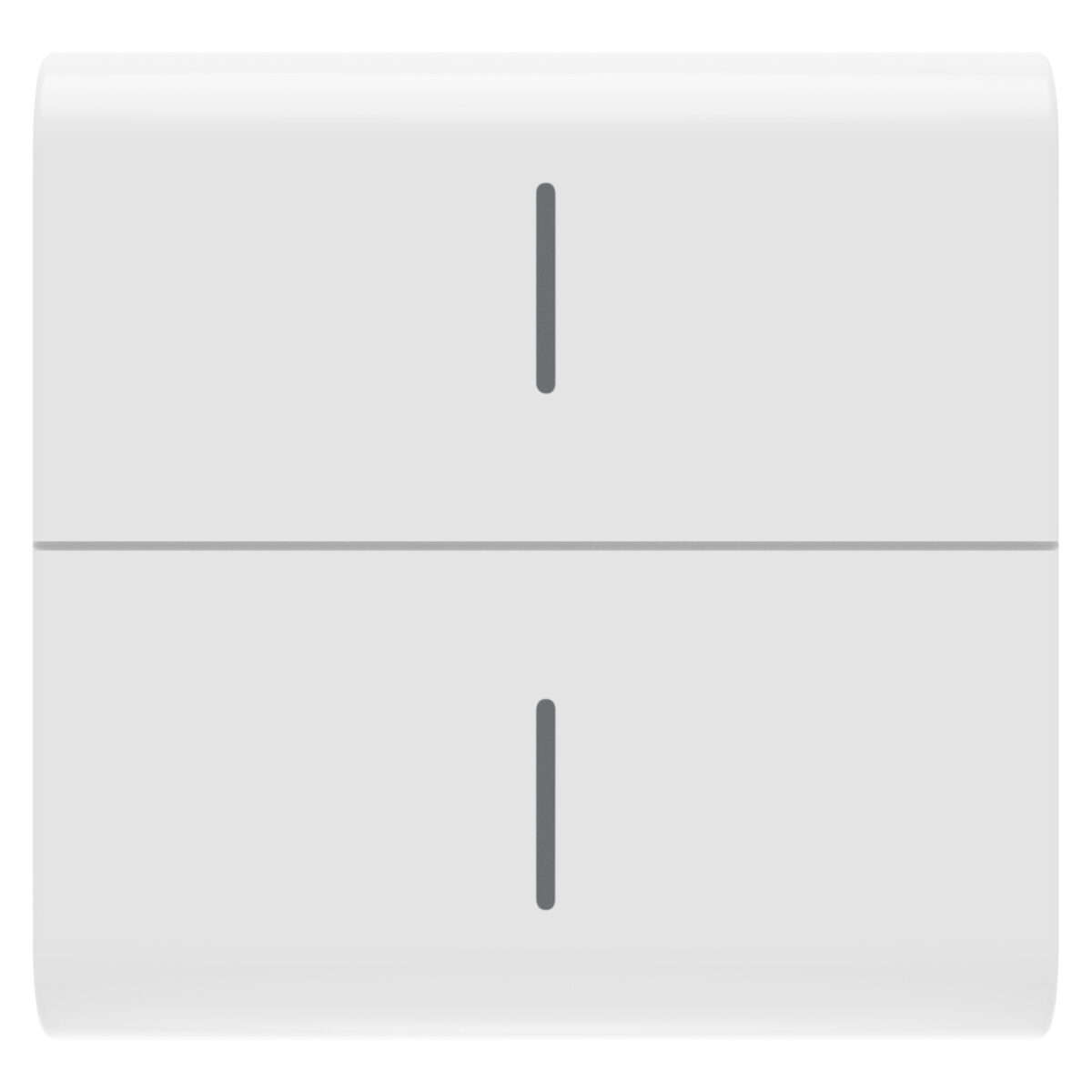 Buton Inlocuibil pentru Buton Eco Connected - 2 Module - Alb Lucios - CHORUSMART